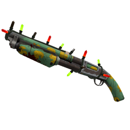 free tf2 item Festivized Quack Canvassed Shotgun (Well-Worn)