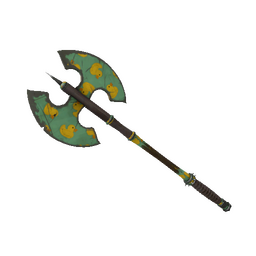 free tf2 item Strange Quack Canvassed Scotsman's Skullcutter (Well-Worn)