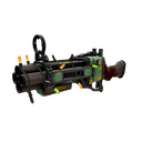 Strange Festivized Specialized Killstreak Quack Canvassed Iron Bomber (Well-Worn)