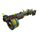 Unusual Festivized Professional Killstreak Quack Canvassed Panic Attack (Well-Worn) (Isotope)
