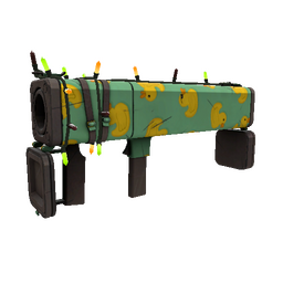 Strange Festivized Killstreak Quack Canvassed Black Box (Minimal Wear)