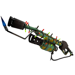free tf2 item Festivized Quack Canvassed Flame Thrower (Field-Tested)
