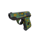 Unusual Professional Killstreak Quack Canvassed Pistol (Well-Worn) (Cool)