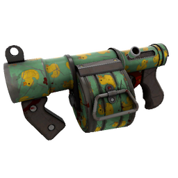 free tf2 item Quack Canvassed Stickybomb Launcher (Battle Scarred)