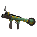 Unusual Quack Canvassed Rocket Launcher (Well-Worn) (Cool)