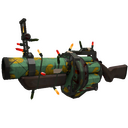 Strange Festivized Quack Canvassed Grenade Launcher (Battle Scarred)