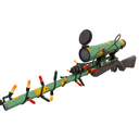 Unusual Festivized Professional Killstreak Quack Canvassed Sniper Rifle (Field-Tested) (Isotope)