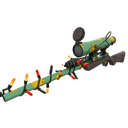 Unusual Festivized Specialized Killstreak Quack Canvassed Sniper Rifle (Minimal Wear) (Cool)