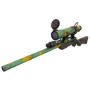 Strange Unusual Professional Killstreak Quack Canvassed Sniper Rifle (Well-Worn) (Hot)