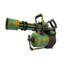 Unusual Professional Killstreak Quack Canvassed Minigun (Minimal Wear) (Isotope)