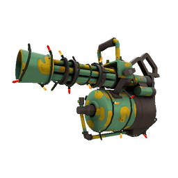 Festivized Quack Canvassed Minigun (Factory New)