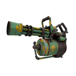 Quack Canvassed Minigun (Battle Scarred)