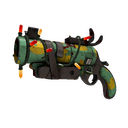 Unusual Festivized Professional Killstreak Quack Canvassed Detonator (Battle Scarred) (Hot)