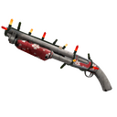 Strange Festivized Specialized Killstreak Bloom Buffed Shotgun (Well-Worn)