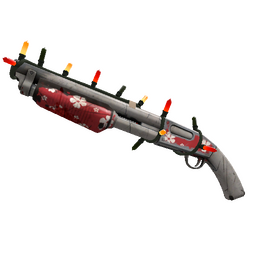 Strange Festivized Killstreak Bloom Buffed Shotgun (Well-Worn)