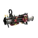 Unusual Festivized Specialized Killstreak Bloom Buffed Iron Bomber (Field-Tested) (Cool)