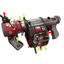 Unusual Festivized Killstreak Bloom Buffed Stickybomb Launcher (Battle Scarred)