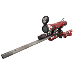 free tf2 item Bloom Buffed Sniper Rifle (Battle Scarred)