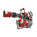 Unusual Professional Killstreak Bloom Buffed Minigun (Minimal Wear) (Hot)