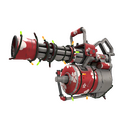 Unusual Festivized Specialized Killstreak Bloom Buffed Minigun (Field-Tested) (Isotope)