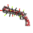 Unusual Festivized Professional Killstreak Bloom Buffed Revolver (Field-Tested) (Hot)