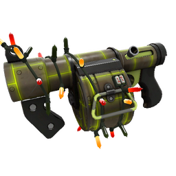 Festivized Uranium Stickybomb Launcher (Minimal Wear)