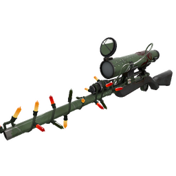 free tf2 item Strange Festivized Specialized Killstreak Bomber Soul Sniper Rifle (Well-Worn)