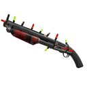 Strange Unusual Festivized Professional Killstreak Geometrical Teams Shotgun (Well-Worn) (Isotope)