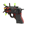Unusual Festivized Professional Killstreak Geometrical Teams Shortstop (Field-Tested) (Cool)