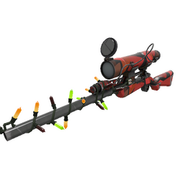 Unusual Festivized Geometrical Teams Sniper Rifle (Field-Tested)