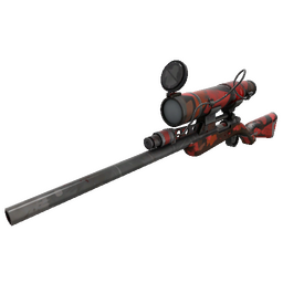 free tf2 item Geometrical Teams Sniper Rifle (Battle Scarred)