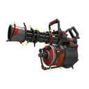 Unusual Festivized Professional Killstreak Geometrical Teams Minigun (Field-Tested) (Cool)