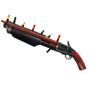 Strange Unusual Festivized Professional Killstreak Neo Tokyo Shotgun (Field-Tested) (Isotope)