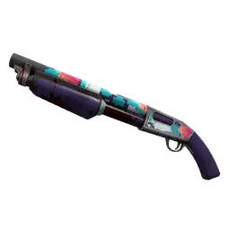 free tf2 item Unusual Miami Element Shotgun (Battle Scarred)