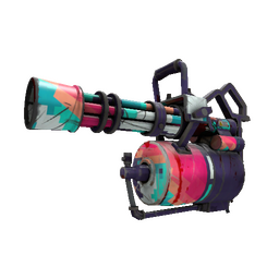 Killstreak Miami Element Minigun (Battle Scarred)