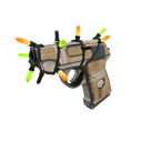 Strange Festivized Professional Killstreak Cardboard Boxed Pistol (Field-Tested)