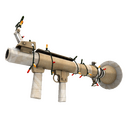 Unusual Festivized Specialized Killstreak Cardboard Boxed Rocket Launcher (Factory New) (Cool)