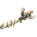 Strange Unusual Festivized Professional Killstreak Cardboard Boxed Sniper Rifle (Field-Tested) (Isotope)