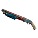 Strange Killstreak Freedom Wrapped Shotgun (Battle Scarred)
