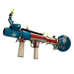 free tf2 item Festivized Freedom Wrapped Rocket Launcher (Minimal Wear)