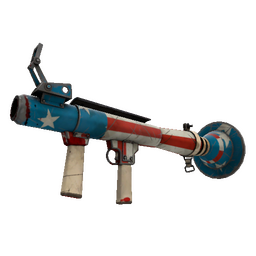 free tf2 item Freedom Wrapped Rocket Launcher (Battle Scarred)
