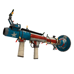 Festivized Killstreak Freedom Wrapped Rocket Launcher (Well-Worn)