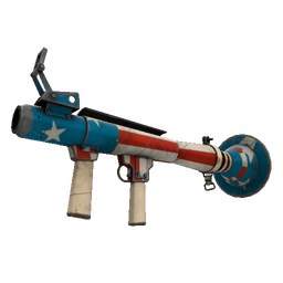 Killstreak Freedom Wrapped Rocket Launcher (Well-Worn)