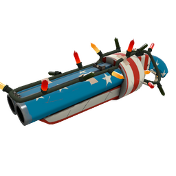 Festivized Specialized Killstreak Freedom Wrapped Scattergun (Minimal Wear)