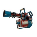 Strange Killstreak Freedom Wrapped Minigun (Battle Scarred)