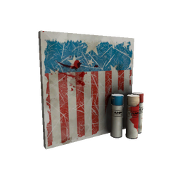 free tf2 item Freedom Wrapped War Paint (Battle Scarred)