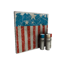 free tf2 item Freedom Wrapped War Paint (Well-Worn)