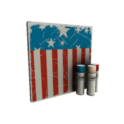 free tf2 item Freedom Wrapped War Paint (Field-Tested)