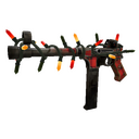 Festivized Plaid Potshotter SMG (Battle Scarred)