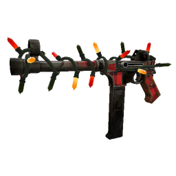 Festivized Plaid Potshotter SMG (Battle Scarred)